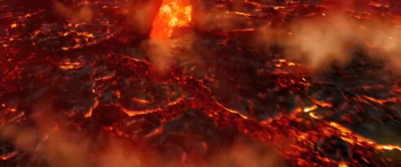 �ook at all this volcanic activi¤!