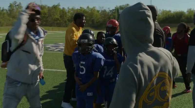 CURTIS: Who's got my back?! PLAYERS: I got your back!