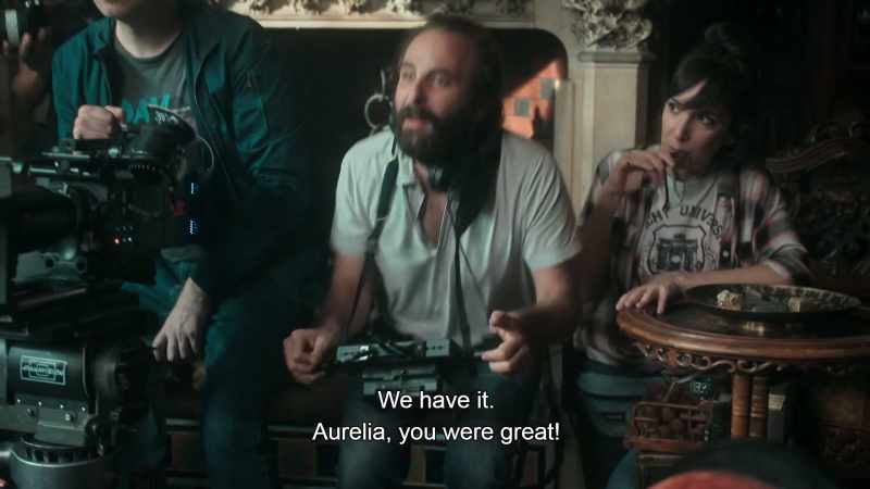 Cut! We have it. Aurelia, you were great!