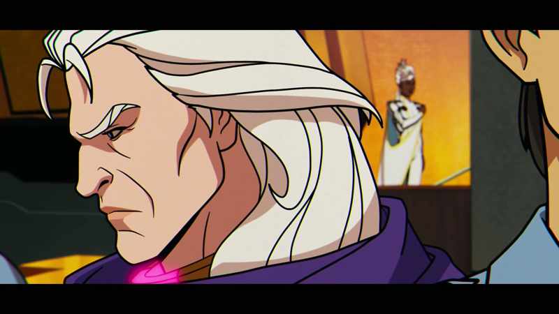 [Cyclops] Be careful, Storm. It's still Magneto