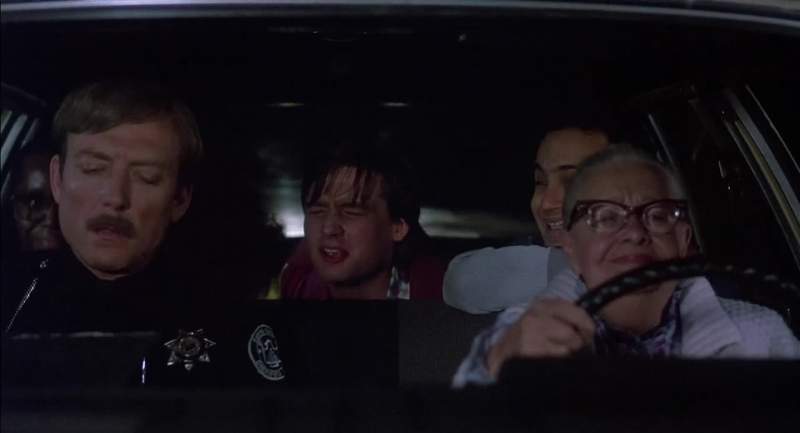 Dad are we there yet I'm hungry Shut up