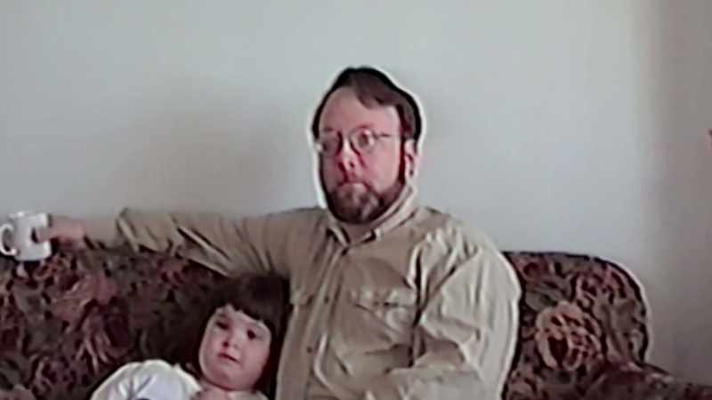 Dad, give me another funny face