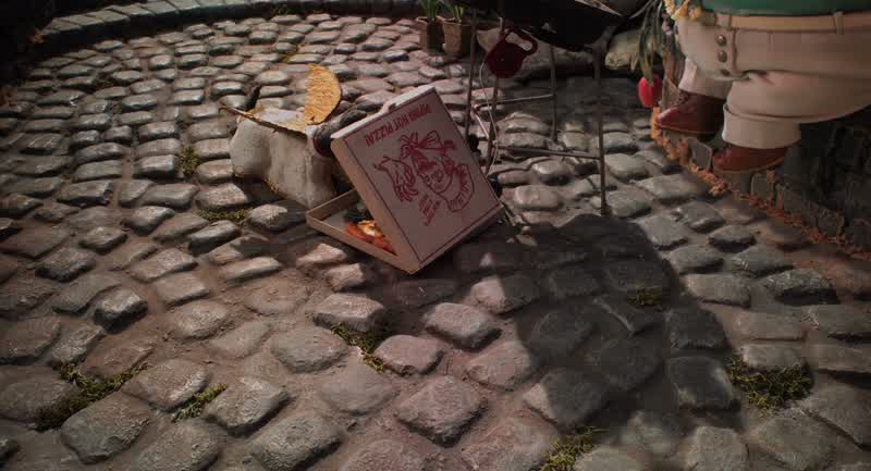 Here comes a burpCharlieOh excusez moi but that pizza was delicious