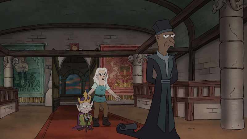 Dad! There's a fire