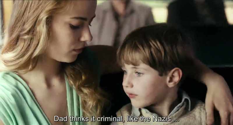 Dad thinks it is criminal, how the Nazis