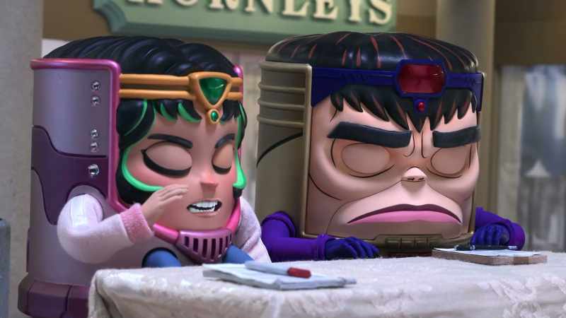 � Dad! What are you doing? It's not a real show!