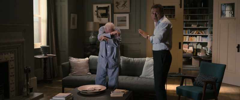 Dad, what's happened? What's the matter with him?