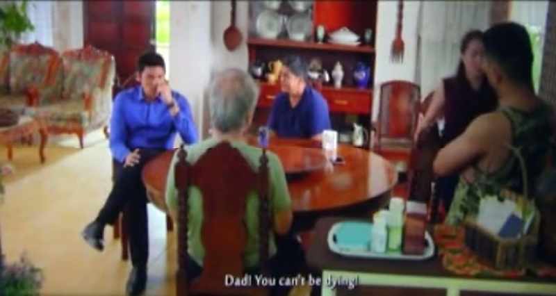 Dad! You can't be dying!