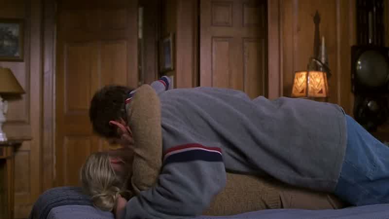 Dad you ever think of knocking Not in my own denWhat are you two doing in here I'd say rounding second base