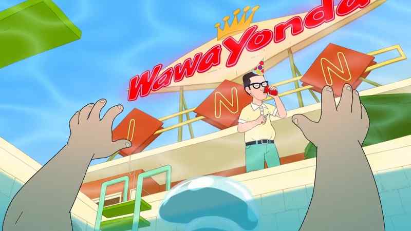 Daddy wawa! Daddy wawa!
