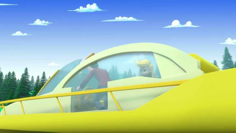 Daddy, what's wrong with our boat? - Those Rangers did something to it!