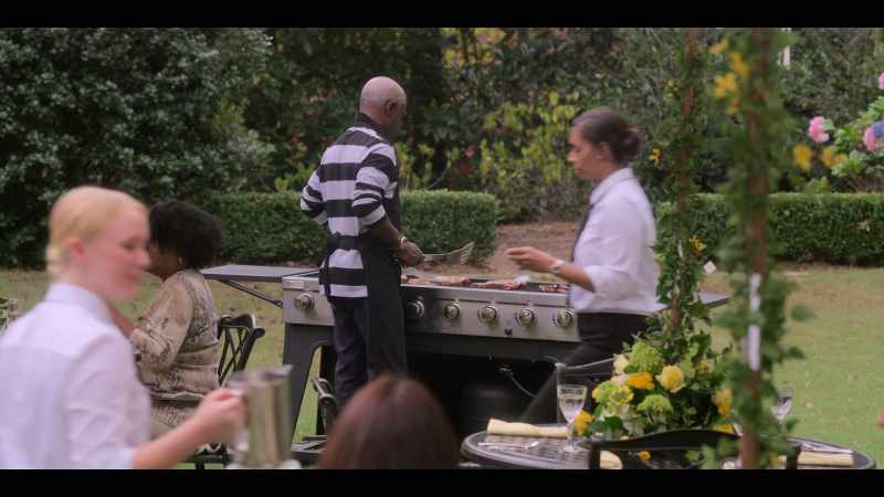 Dad's at the grill
