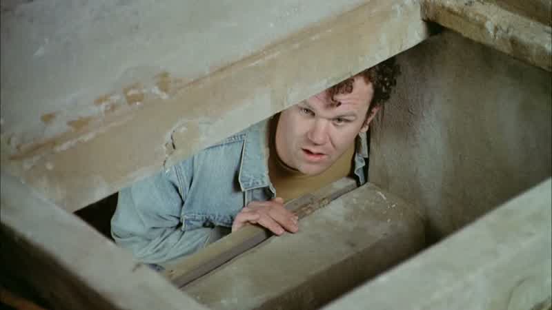 Dad's in there!