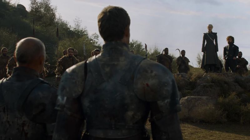 DAENERYS: Lord Randyll Tarly, Dickon Tarly