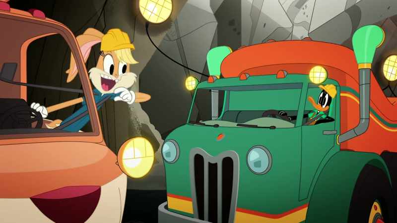 Daffy, make sure to haul the rocks