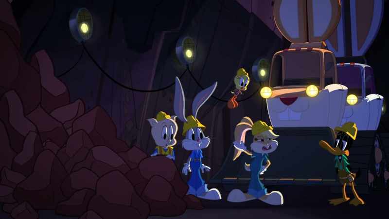 Daffy, you were supposed to dump the rocks
