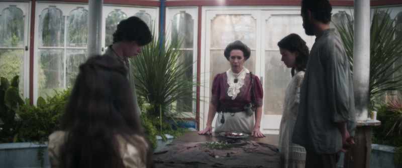 Daisy, you will say Evie's lines