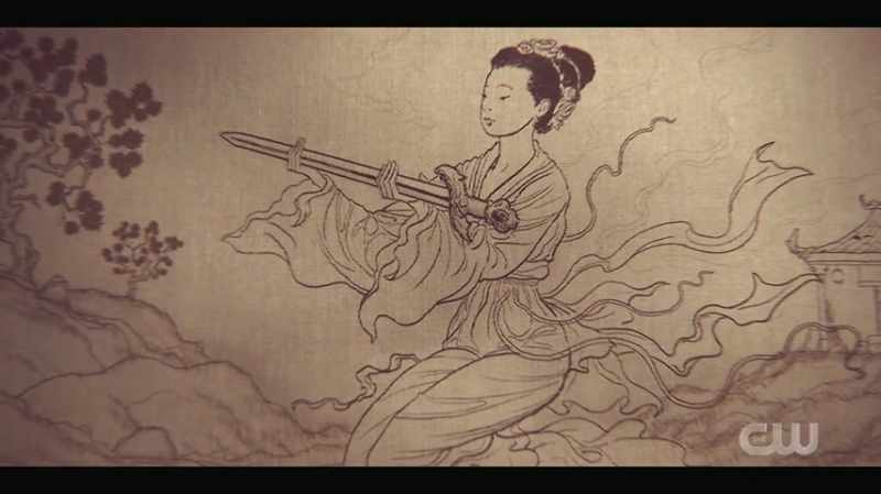DAIYU GRABBED HER GRANDFATHER'S SWORD
