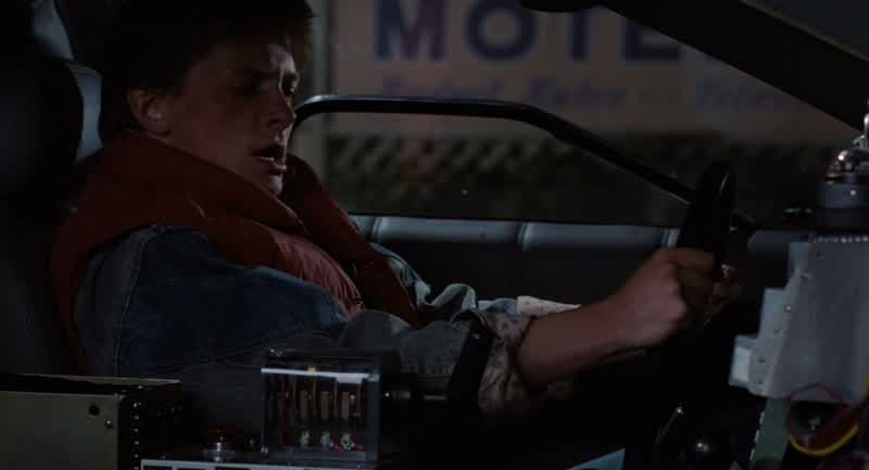 Damn it Doc Why did you have to tear up that letterIf I only had more timeWait a minute I got all the time I wantI got a time machine I can just go back early and warn him