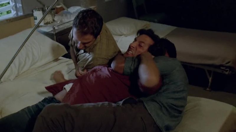 Damn it! Don't hurt him! - You take me back!