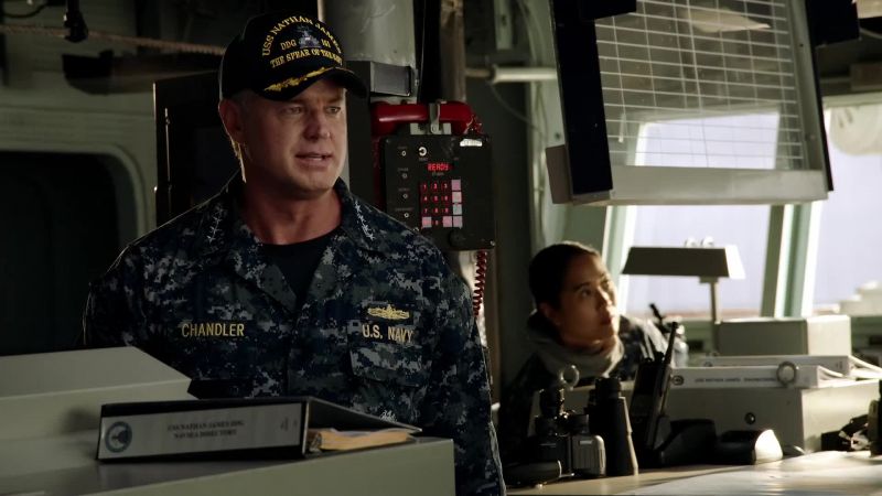 Damn it! - We're hit at the starboard break
