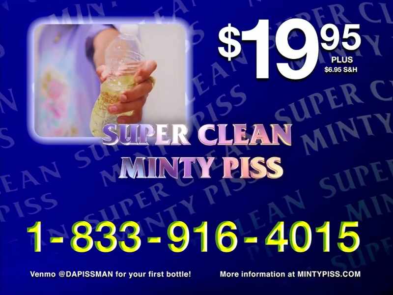 Damn. This piss really rocks