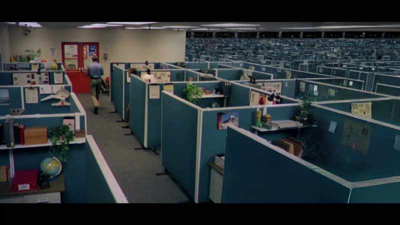 DAN: The grid-light design of the office was meant to be a subtle visual connection