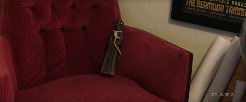 [Dana] I mean, finding a desecrated crucifix is definitely