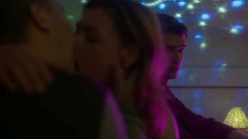 (dance music playing)