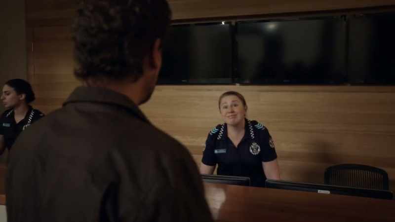 Daniel Harrow. I'm here to see Senior Sergeant Bryan Nichols