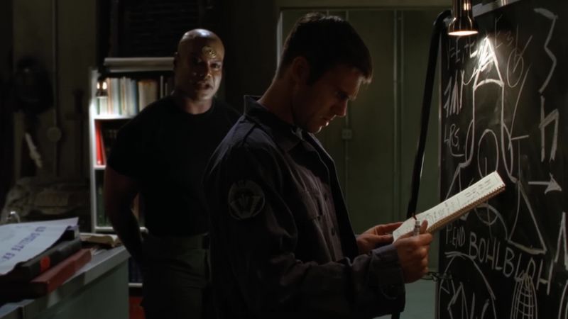 Daniel Jackson. - Teal'c
