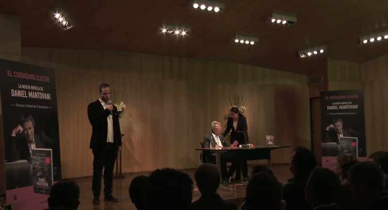 Daniel will read a brief fragment of his book to us