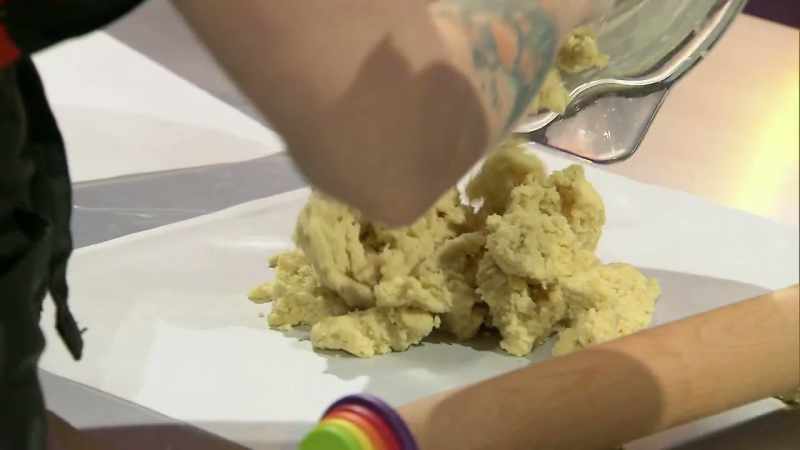 [Danielle] To have my cookies tasted by