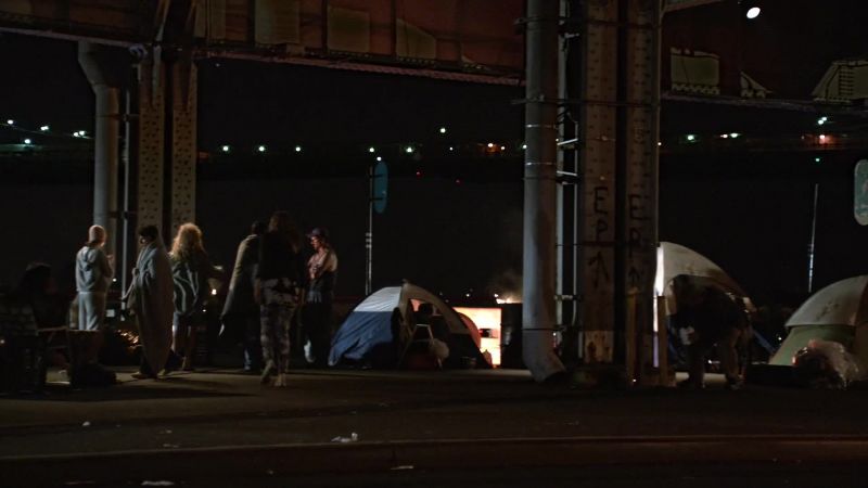 DANNY: She's heading under the bridge
