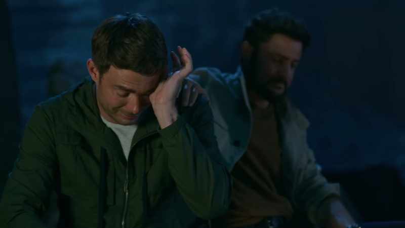 [Danny sniffles]