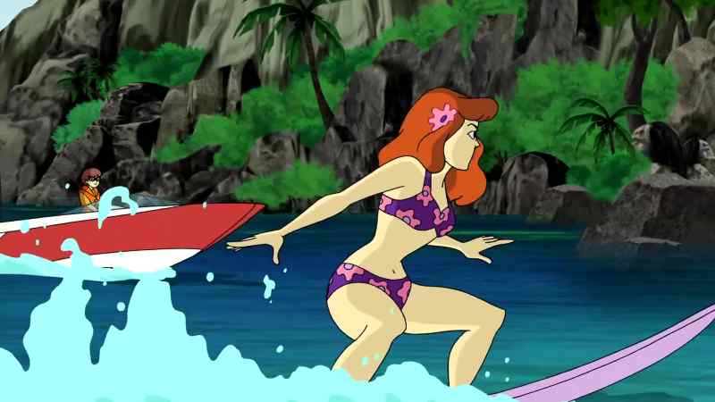 DAPHNE: Where'd he go? FRED: I don't know. He just disappeared