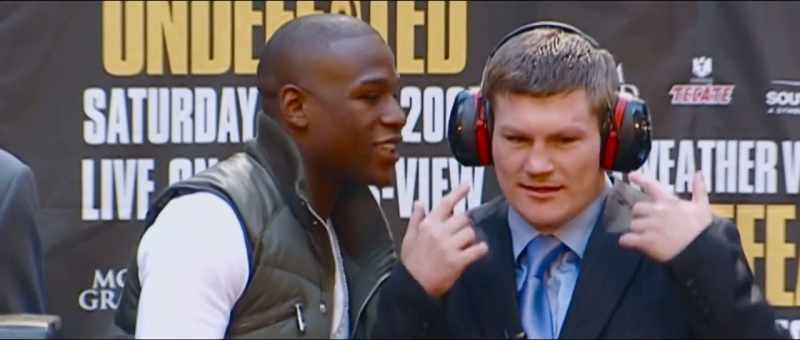 Dar ai ticălosul, pe Mayweather