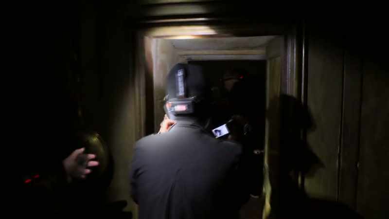 Dark places where paranormal investigators