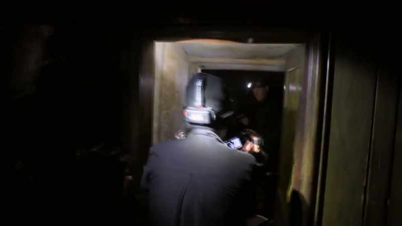 Dark places where paranormal investigators