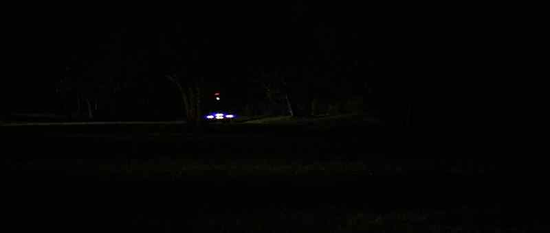 Darkness makes crime-fighting difficult