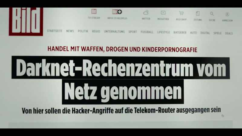 DARKNET DATACENTER TAKEN OFFLINE