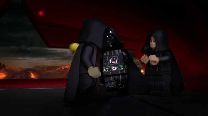 DARTH VADER: But my castle... -(GROANS) Fine
