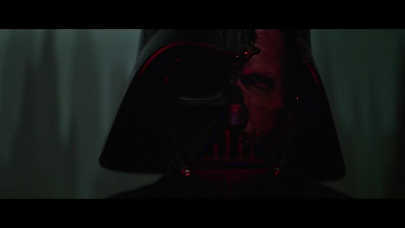 DARTH VADER: (DISTORTED) Anakin is gone