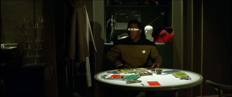 Data you're not actually thinking about using that thing are you