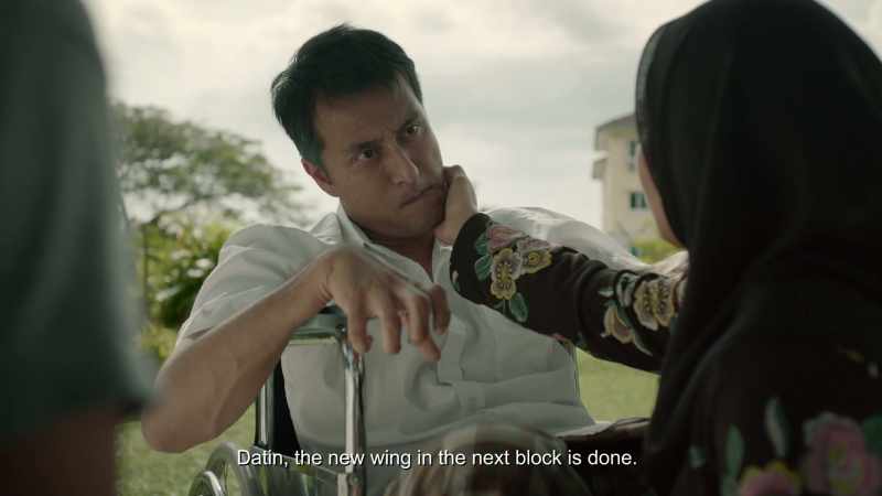 Datin, the new wing in the next block is done