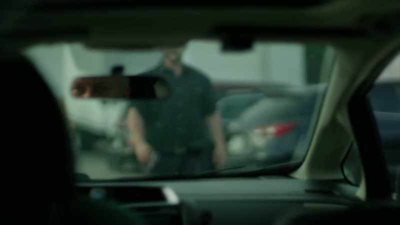 David actually walked over to him, to his car