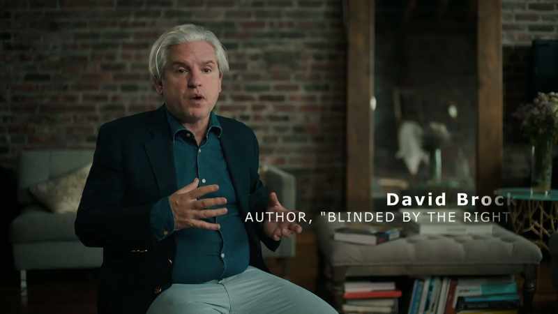 [David Brock] The notion was she had undue sway