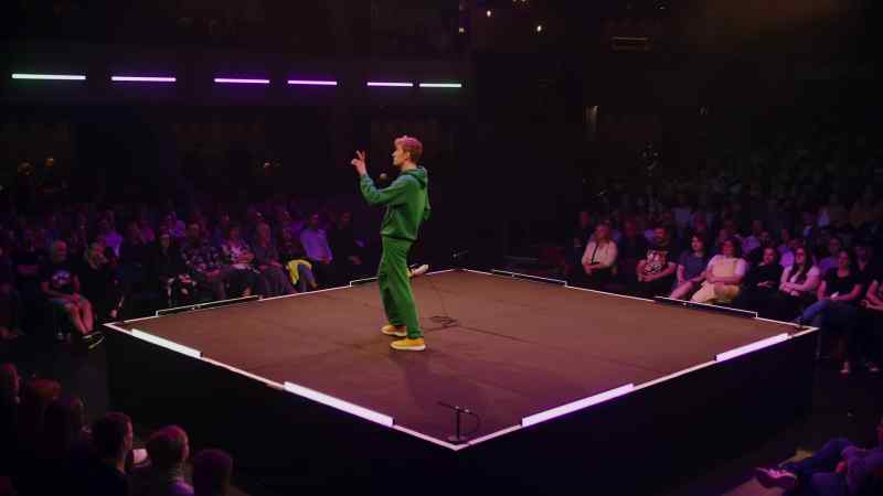 David Byrne doing 