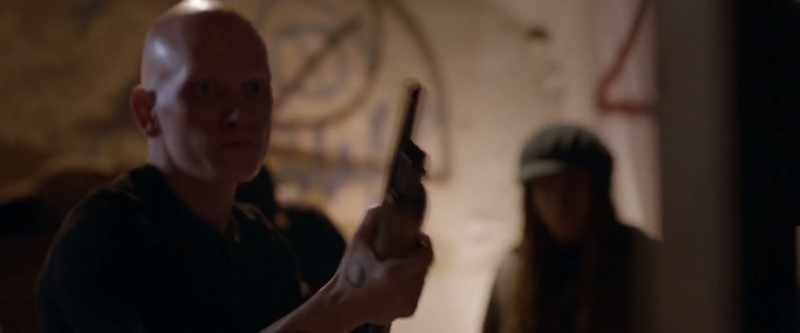 David: Shit! Go, go, go. - Seth: He's got a gun!