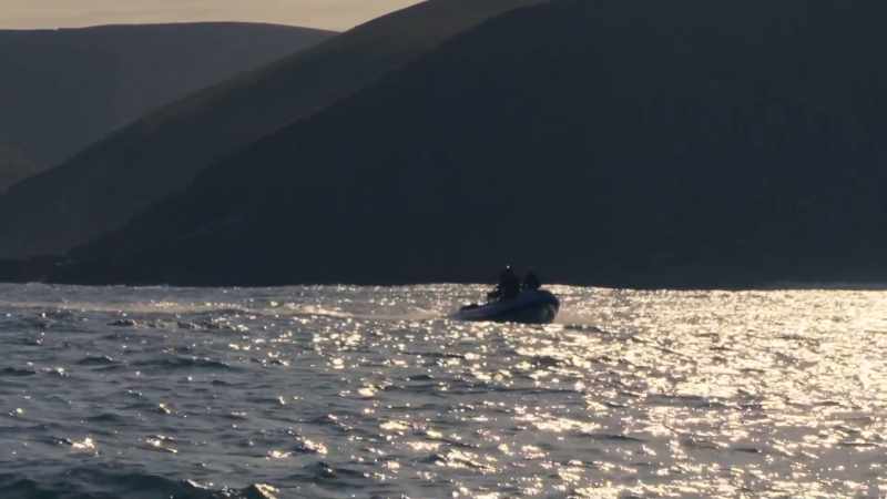 DAVID: The next day brings a sudden change in conditions